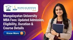 Mangalayatan University MBA Fees