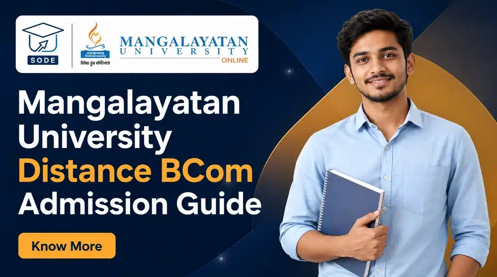 Mangalayatan University Distance BCom Admission Guide